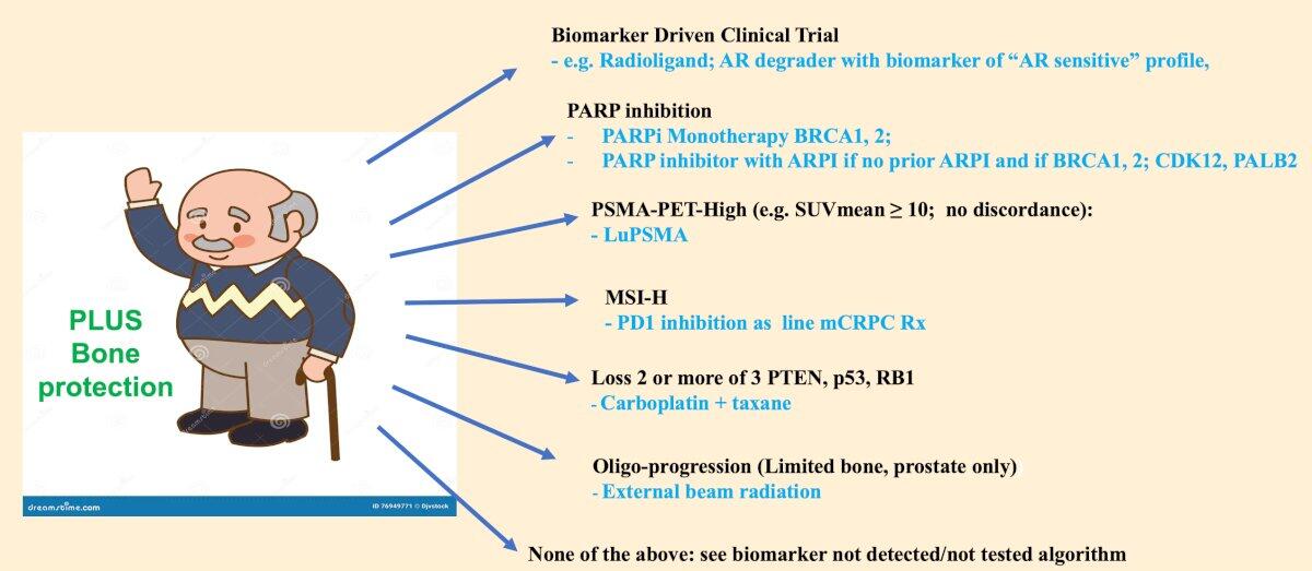 生物标志物分层决策图
